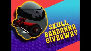 Skull Bandanna GiveawayUpdate [upl. by Naesed]