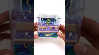 I made a custom Pokemon Emerald 3D diorama cube with paper shorts DIY pokemonart [upl. by Gaulin236]