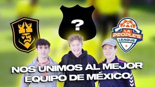 NOS FICHARON EN EL MEJOR EQUIPO DEL MÉXICO [upl. by Poll]