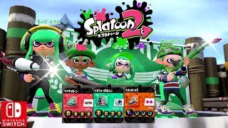 Nintendo Splatoon 2 Bamboozler 14 Mk I Main Power Up Rainmaker Gameplay Ranking Switch [upl. by Anaerdna]