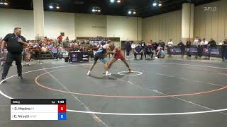 2024 GrecoRoman Senior World Team Trials  David Medina vs Corbin Nirschl 63 KG Con Rnd 8 [upl. by Ahsenre]