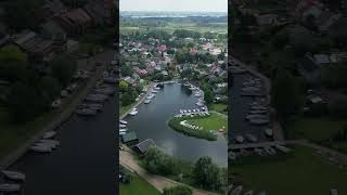 Rajgród z drona 2024 drone dji travel nature architecture [upl. by Lareena]