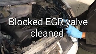 How To Clean Blocked EGR Valve Without Removing It [upl. by Philender]