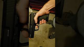 HK USP airsoft electric pistol AEP first test dry fire [upl. by Ziza]