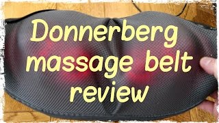 Donnerberg NM089 Neck and Shoulder Shiatsu Massager Review [upl. by Bijan]