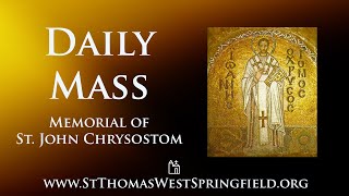 Daily Mass Friday September 13 2024 [upl. by Gilba]