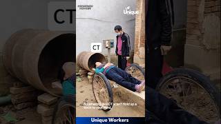 Amazing CT scan  The workers do their job perfectly  machine shorts [upl. by Airad]