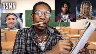 ASMR   HOOD SUBSTITUTE TEACHER ROLEPLAY RAPPERS ARE N YOUR CLASS TOO MAKE IT EXTRA LIT FUNNY [upl. by Earahs663]