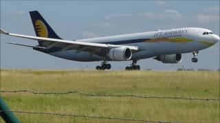 ✈ Various Landings Runway 27L at Paris CharlesdeGaulle Airport  PART 1 [upl. by Yedsnil750]