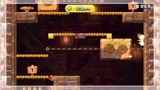 Stoneslide Tower Climb Gold Medal  New Super Mario Bros U 5954 Seconds [upl. by Rehpotsrihc780]