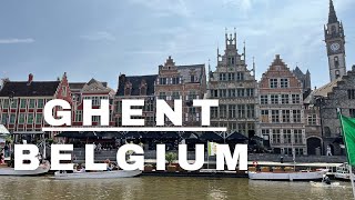 Top 5 things to do in Ghent Belgium 🇧🇪 🍟🧇🍫 [upl. by Phiona]