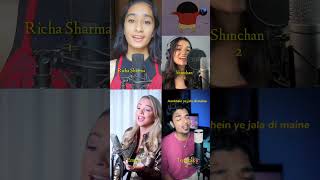 Aayi Nai Stree 2  Whos Best Cover By Richa Sharma vs Shinchan vs Emma vs Tejmuzik  Angel Raf [upl. by Syxela596]