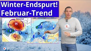 WinterEndspurt Neuer Februartrend und PolarwirbelCheck [upl. by Ardien136]