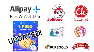 Updated Arewards Piso deals • Gcash • Alipay [upl. by Astor]