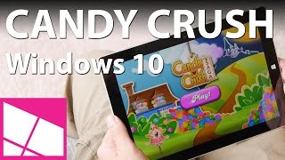 Candy Crush Saga on Windows 10 [upl. by Henarat]