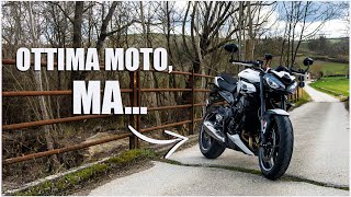 TRIUMPH STREET TRIPLE R 765 PRO E CONTRO DA POSSESSORE vlog 4ottocavalli [upl. by Haelat]