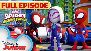 Freeze Its Team Spidey  S1 E23  Full Episode  Spidey and his Amazing Friends  disneyjunior [upl. by Yerkovich]