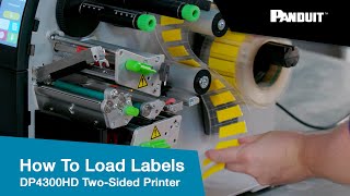 How To Load Labels – DP4300HD TwoSided Printer [upl. by Atnes928]