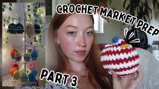 MARKET PREP 😇 crochet setup inventory amp pricing PART 3 [upl. by Anisor]