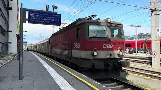 Einfahrt ÖBB IC 793 Klagenfurt Hbf  Salzburg Hbf in Salzburg Hbf 02072024 4K HDR [upl. by Aynom]