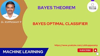 29 Bayes Optimal Classifier [upl. by Annazor]