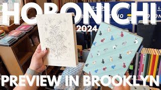 Hobonichi 2024 Lineup Preview in Brooklyn NY  Chat about my picks this year amp stationery shopping [upl. by Nabalas584]