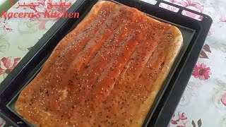 khobz Nan Barbari  خبز النان البربري الإيراني بدون زيت و لا زبدة و لا بيض و لا حليب خفيف مثل القطن [upl. by Jenelle]