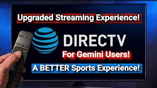 DirecTVUPGRADES Streaming Experience For Gemini Devices👍 [upl. by Anegal]