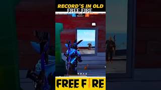 OMG 😱 RECORDS CREATED IN OLD free fire 😳 trending freefire [upl. by Noemis920]