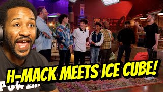 HARRY MACK FREESTYLES FOR ICE CUBE amp SETH ROGEN  REACTION [upl. by Baudelaire]