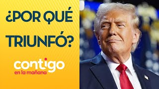 quotMÁS LATINOS VOTARON POR ÉLquot El análisis del triunfo de Donald Trump  Contigo en la Mañana [upl. by Enelie]