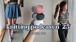 THE skirt has a name and were having a birthday giveaway  knitting podcast ep 25 [upl. by Berriman78]