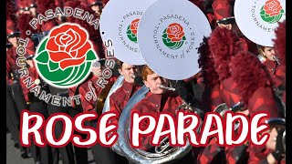 Rose parade 2018 Pasadena in the Los Angeles [upl. by Eelrebmyk]