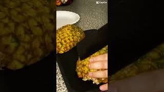 Check Out a Trick To Make Pineapple Slick  Изысканныe Ломтики Ананаса food pineapple [upl. by Adnerb]