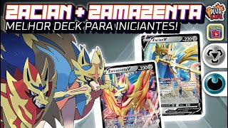 ZacianZamazenta melhor DECK p COMEÇAR A JOGAR  BARALHO DE CARTA POKEMON TCG PTCGO  PLUSPOWER [upl. by Adrell]