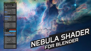 Blender Nebula Shader [upl. by Eimmij141]