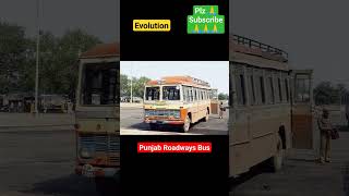 Evolution of Punjab Roadways Bus  Plz 🙏 evolution punjab roadways bus jammumotohub7146 [upl. by Barb]