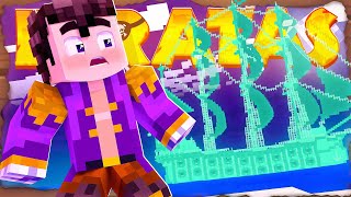 Un Barco Fantasma en Minecraft PIRATAS Resumen 6 [upl. by Edy]