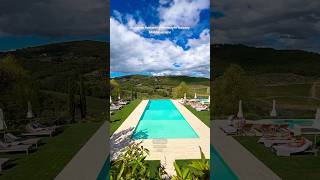 Lupaia resort tuscany toscana italy italia hideaway shorts boutiquehotel luxurytravel vlog [upl. by Vona866]