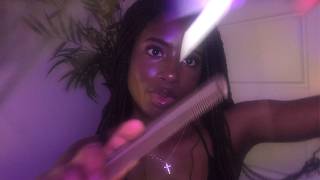 FAST Hair Stylist Lofi ASMR  Relaxing Scalp Massage Hair Brushing amp Inaudible Whispering ✂️🎧 [upl. by Seedman]