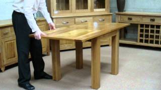 How to extend a Flip Top Extension Table [upl. by Evelina438]