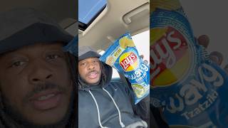 Trying the New Tzatziki Lays 👀 tzatziki lays snackreview [upl. by Kylah]