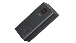 Review ROMOSS 40000mAh Power Bank 18W PDampQC USB C Fast Charge Battery Pack 3 Outputs and 2 Inputs [upl. by Kristin748]