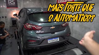 MEU CRUZE MANUAL NO DINAMÔMETRO 250KMH ACELERANDO TUDO [upl. by Sonaj]