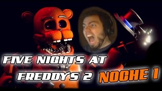 NUEVO TERROR  FIVE NIGHTS AT FREDDYS 2  NOCHE 1  GAMEPLAYPLAYTHROUGHWALKTHROUGH  ZellenDust [upl. by Midian]