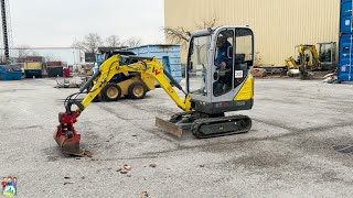 Minibagger Wacker Neuson ET16 [upl. by Ahseket]