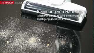 Grundig 2in1 Akku und Handstaubsauger VCH 9130 · ETM TESTMAGAZIN [upl. by Nevarc]