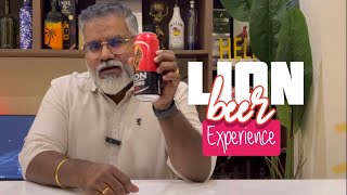 Lion Strong Beer Experience  Bench Mark of Srilanka  Lager Beer  World Class Beer [upl. by Bijan]