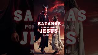 Satanás pone a prueba a Jesucristo Jesus Satanas Mateo Biblia Historia Tentacion Dios Diablo [upl. by Notkcorb]