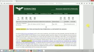 Como buscar jurisprudencia en el ius Parte 2 [upl. by Hay]